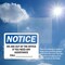 Signmission We Are Out Of The Office If You Need Any, 10 in W x Rectangle, Plastic OS-2PACK-NS-P-710-L-18991 - alternate 3